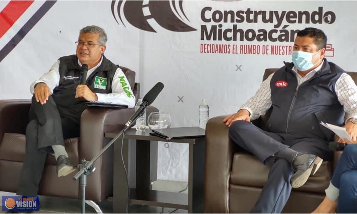 Garantizará Magaña de la Mora presupuestos para obra pública y pago puntual a constructores