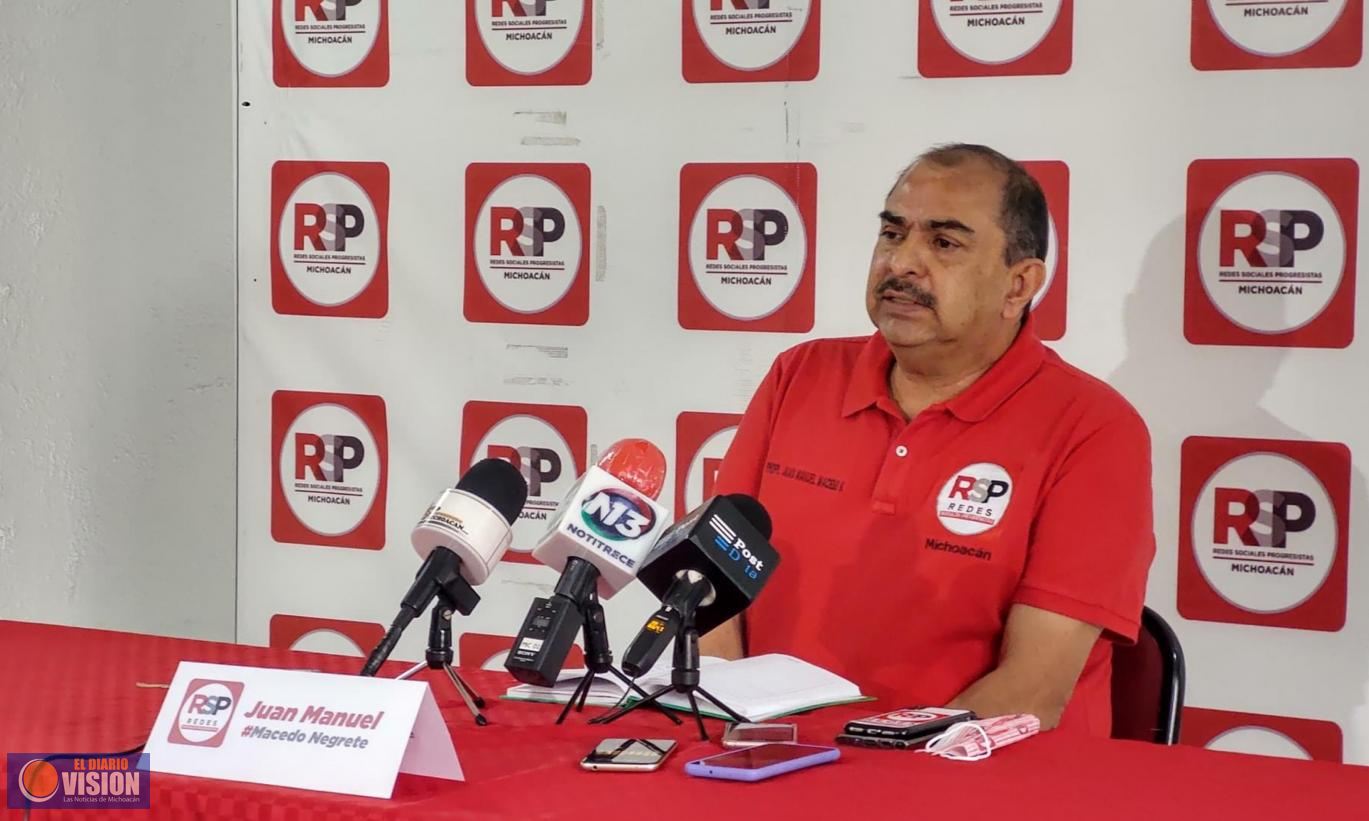 RSP Michoacán se posiciona en el estado, pronostican triunfo en varios municipios