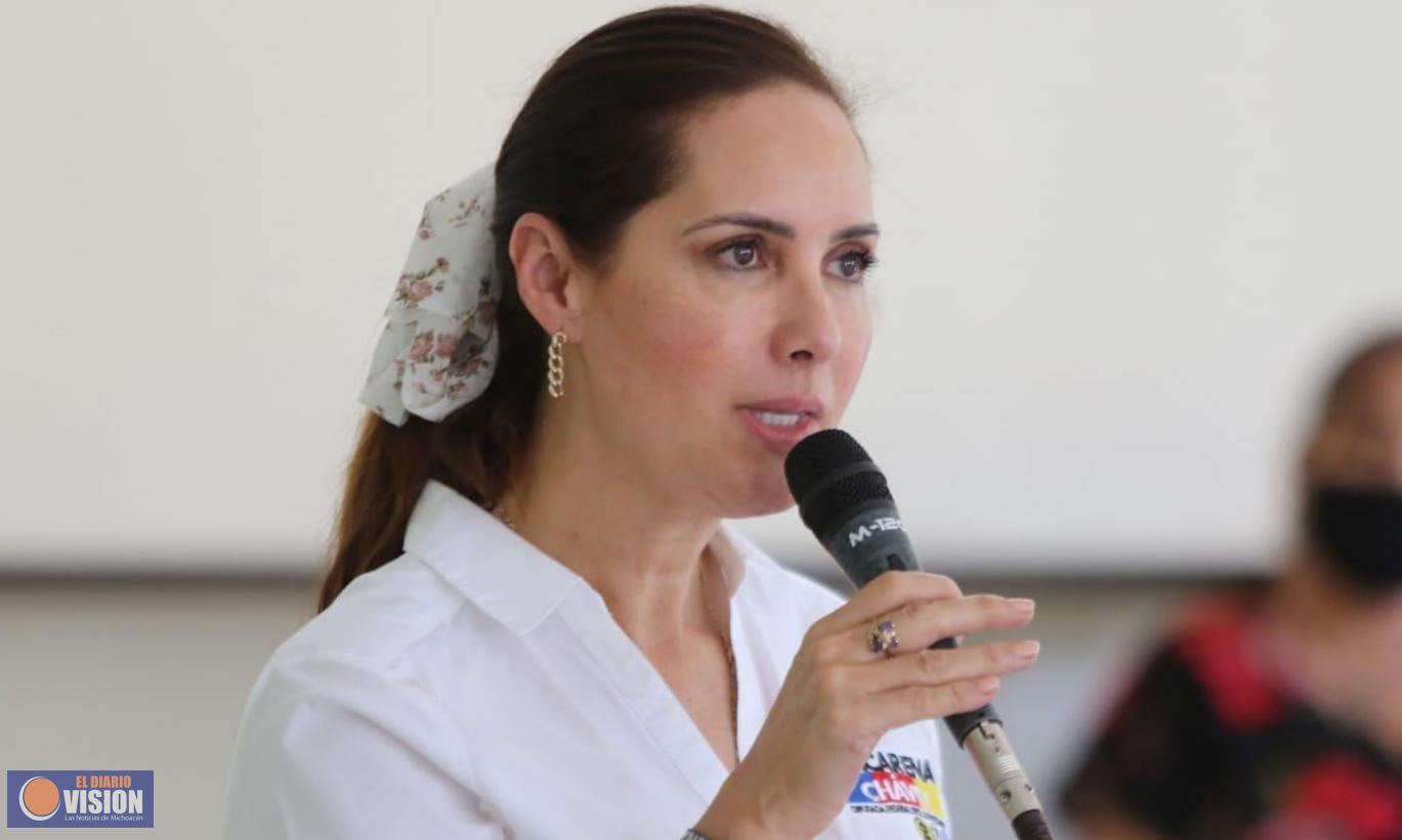Defenderé las instituciones que fortalecen la democracia en México: Macarena