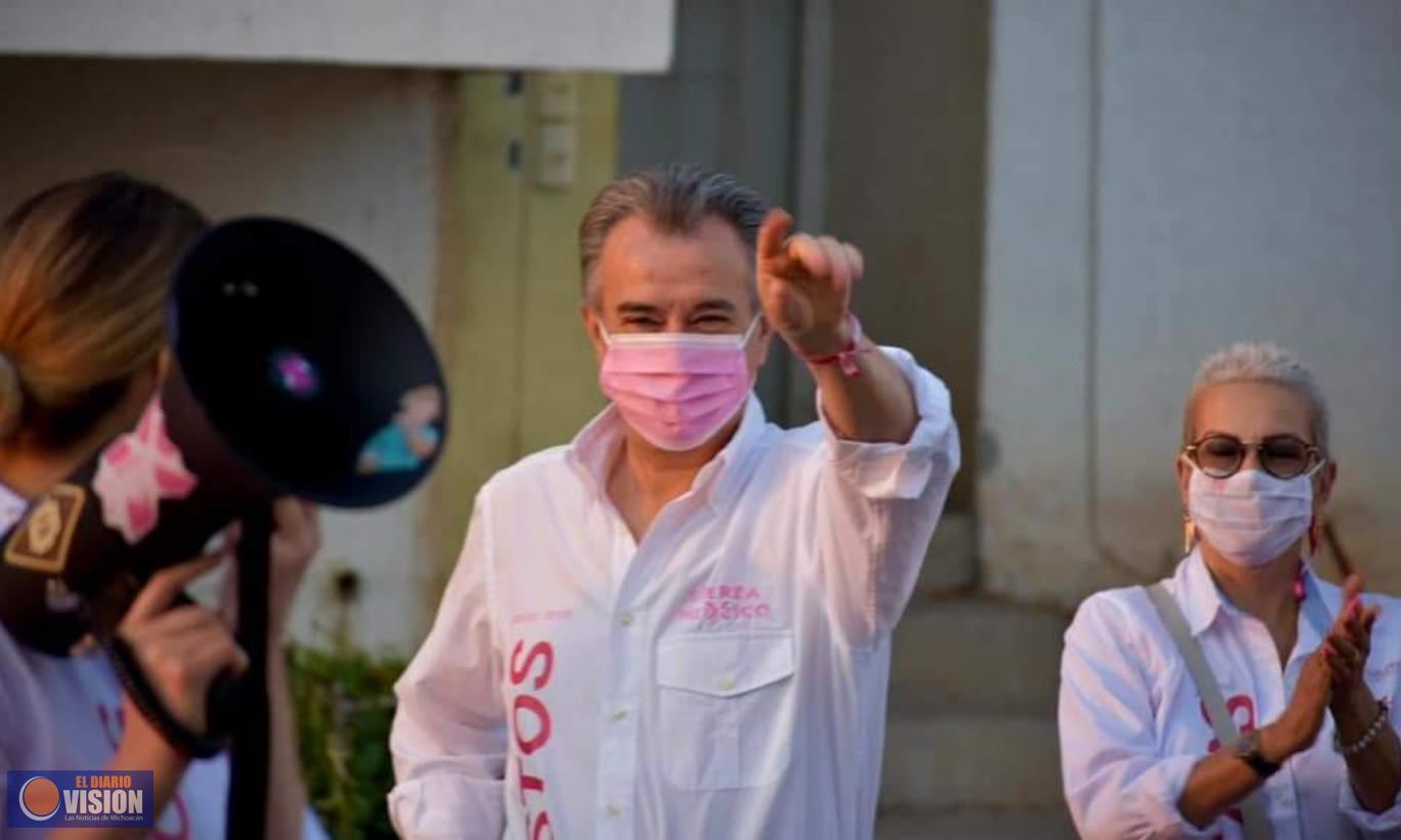 Sergio Sistos Rangel, creará la tarjeta rosa en beneficio de miles de familias morelianas