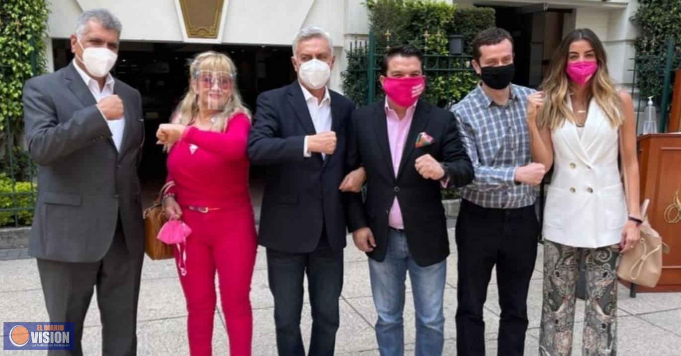 Cristóbal Arias, repunta apoyo de Fuerza por México 