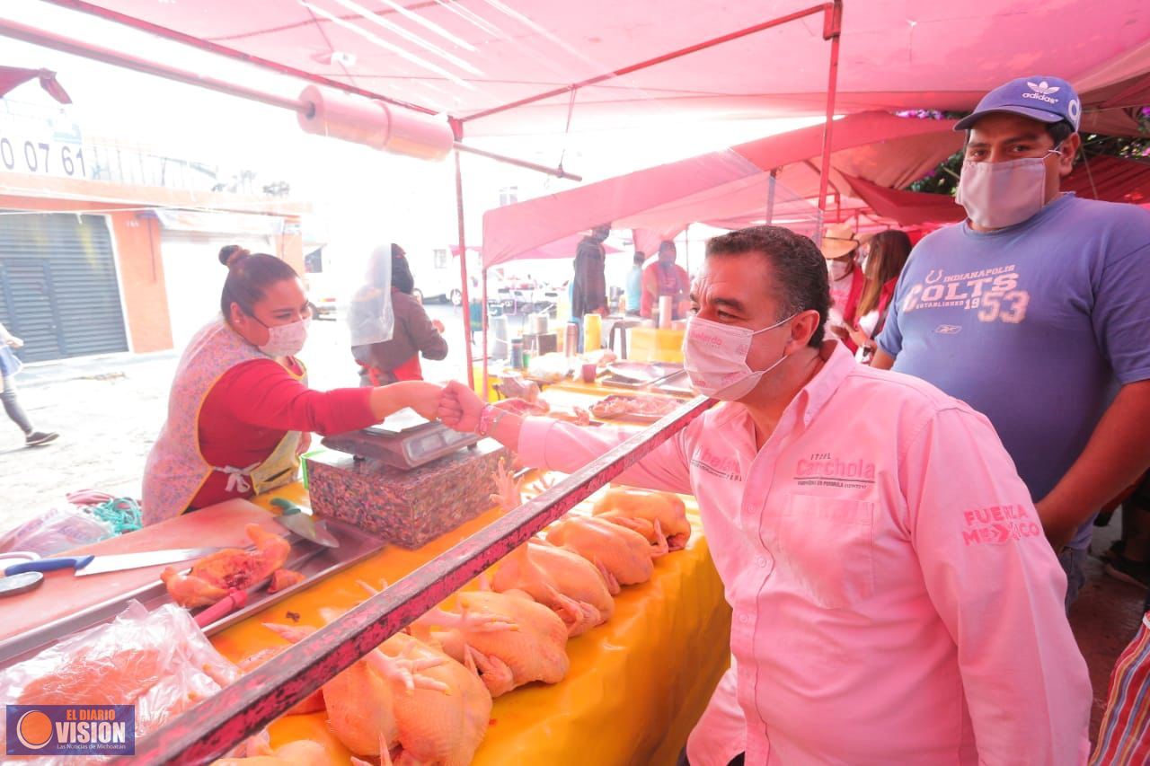 Promoveré el comercio local con legislaciones acordes a los tiempos actuales: Abelardo Pérez 