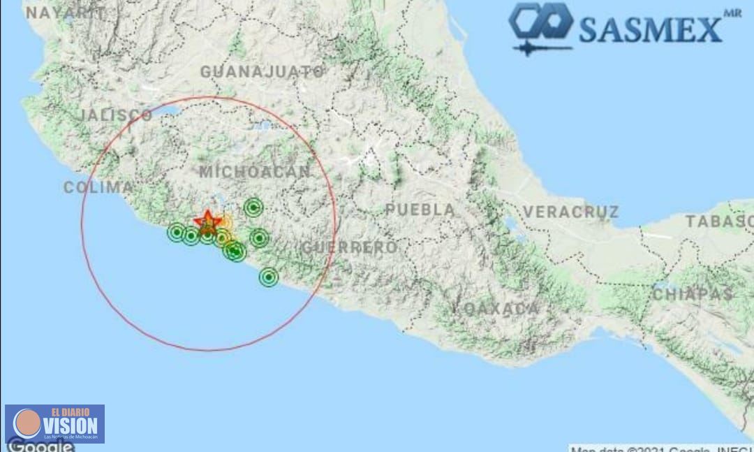 Sin mayores daños en Michoacán, luego de temblor