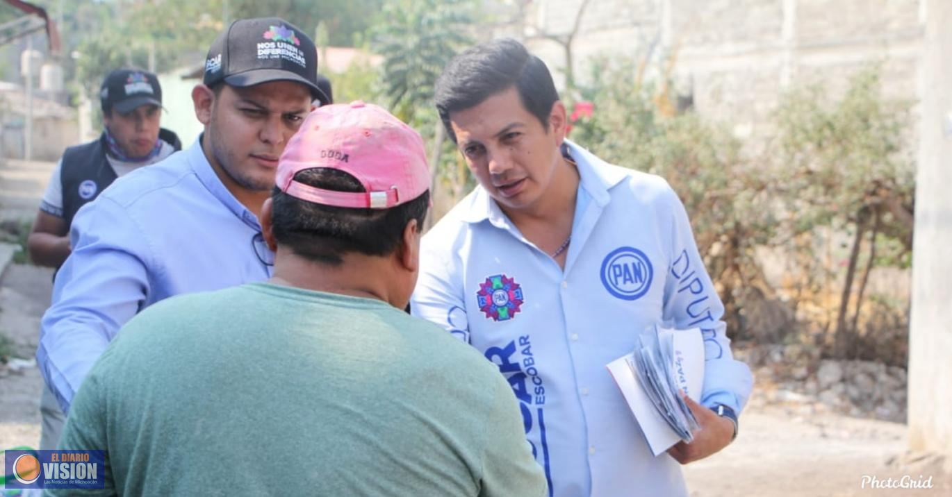 Distrito 19 respalda el proyecto y compromisos de Oscar Escobar