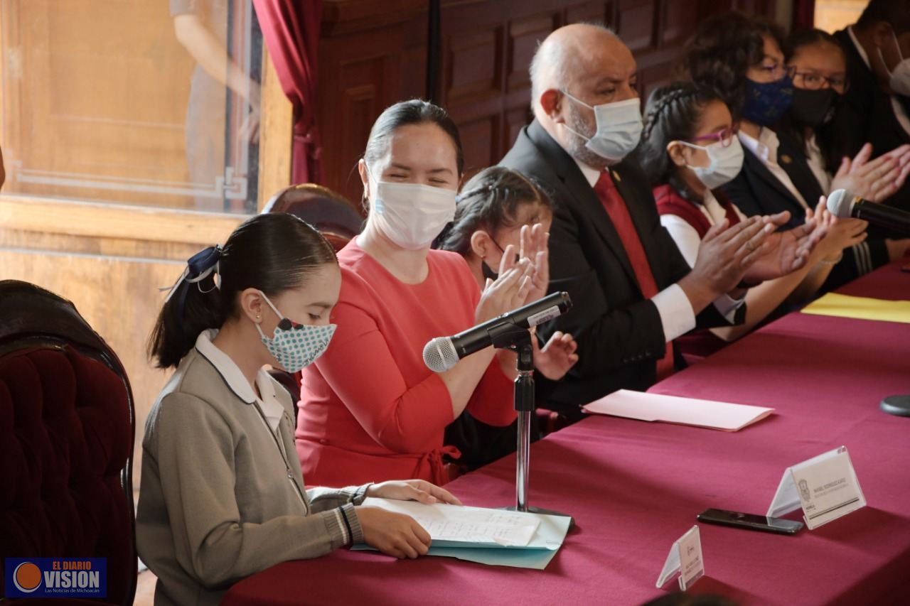 Gobierno de Morelia, respalda propuestas del Cabildo Infantil 2021
