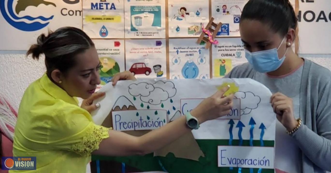 Comité Municipal de Educación Ambiental celebró a niños morelianos en su día