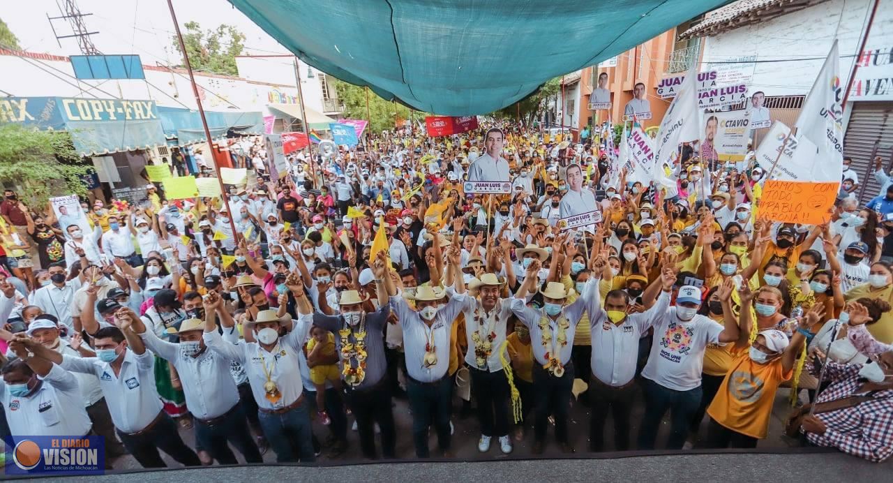 El corazón de Tierra Caliente está con el Equipo por Michoacán: Carlos Herrera