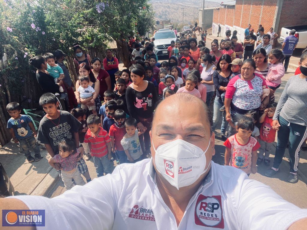 Brindar educación de calidad y empleos dignos para comunidades, prioridades para Abraham Sánchez.
