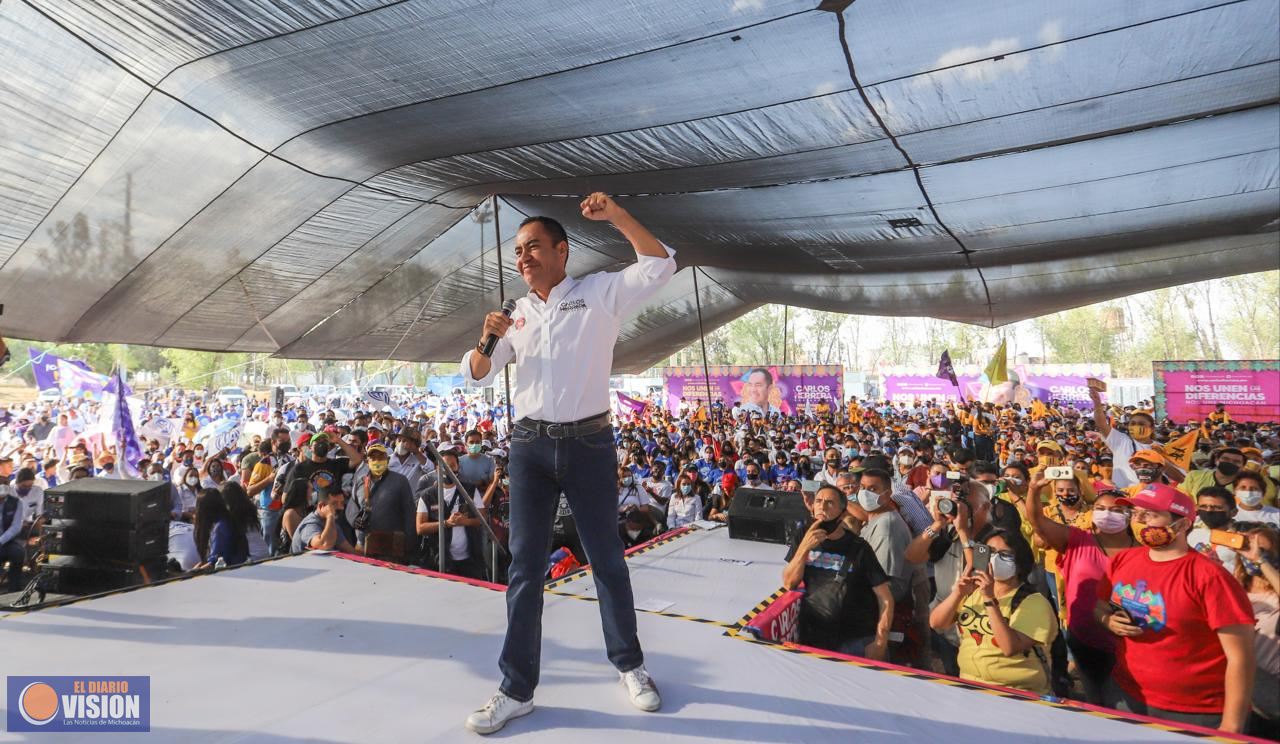  Ya estamos arriba en las encuestas”: Carlos Herrera