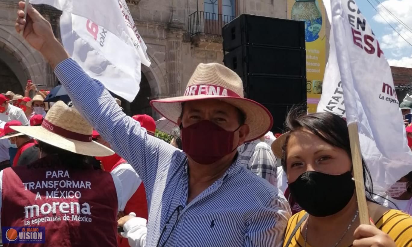 Alfredo Ramírez Bedolla será nuestro próximo gobernador: Fermín Bernabé 