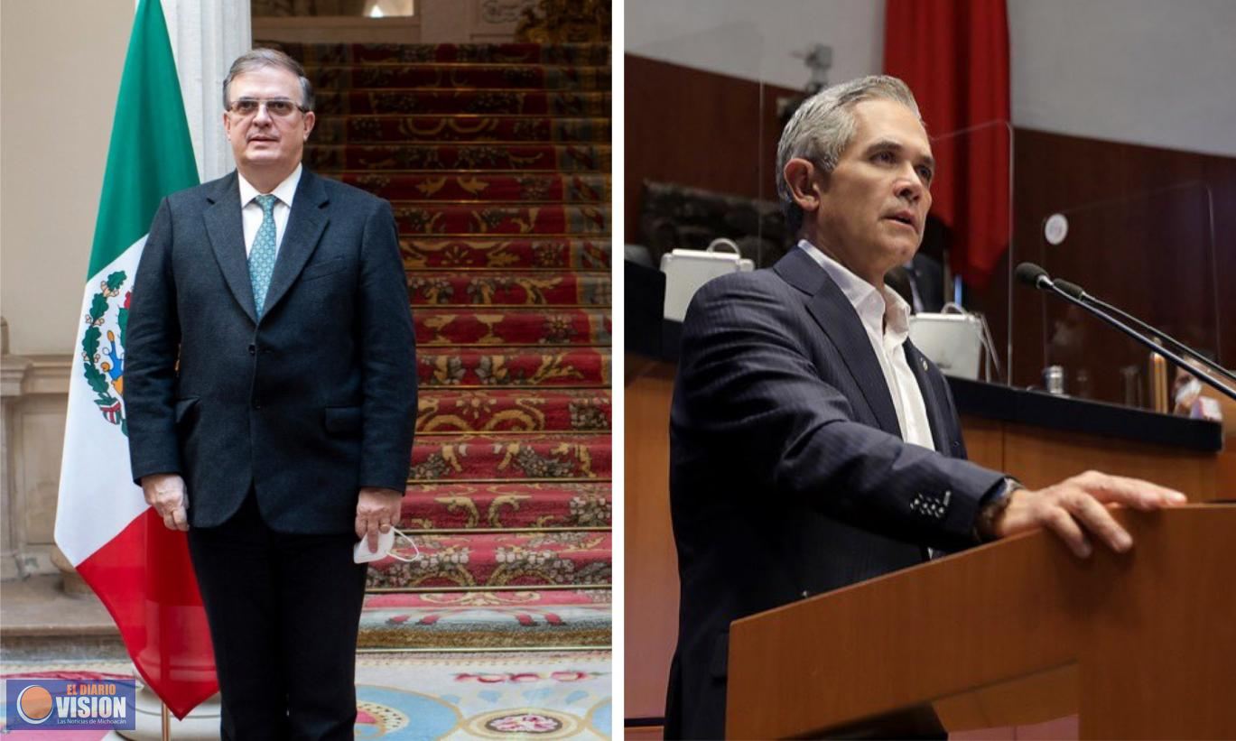 Ebrard y Mancera, disponibles para investigación tras desplomarse tramo en Línea 12