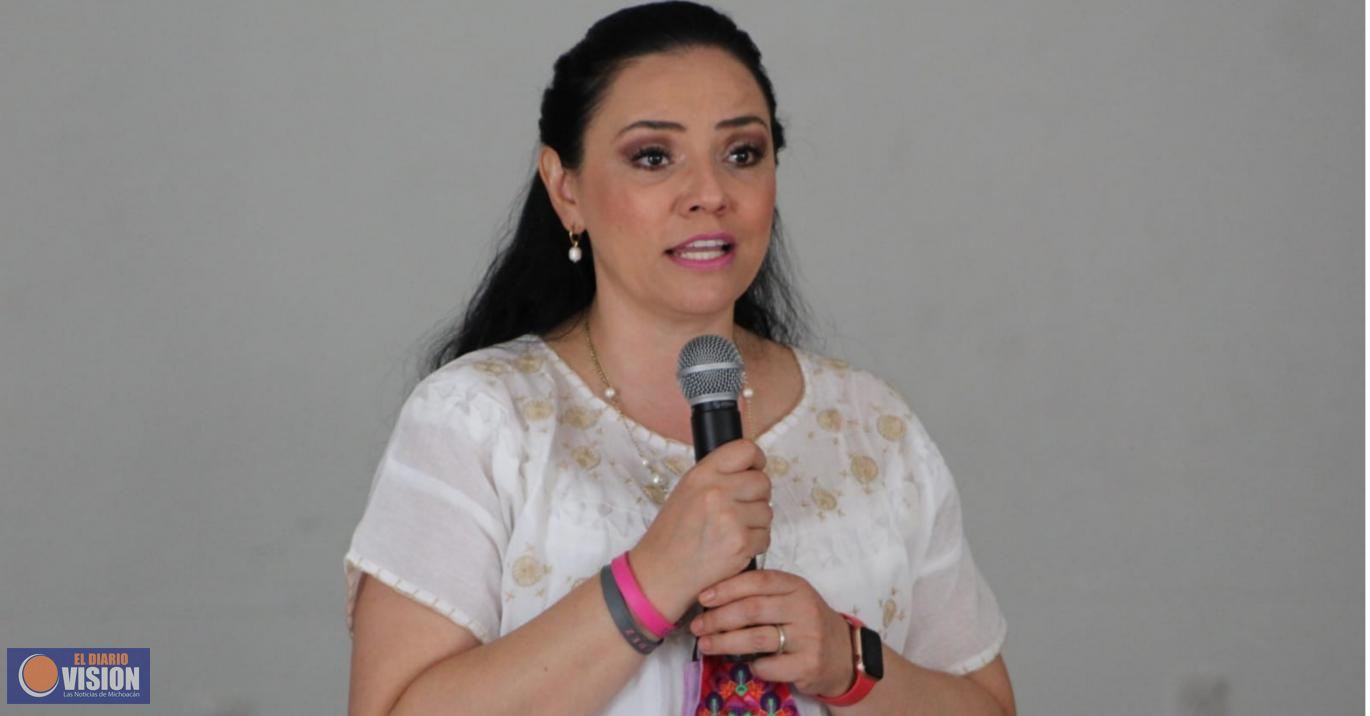 Garantizar el derecho a la salud y educación con los apoyos de Michoacán Prospera: Adriana Hernández