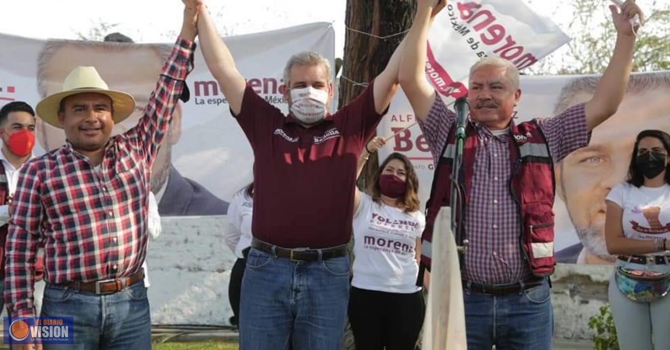 Dirigente municipal del PRD en Tanhuato se suma al proyecto de Bedolla
