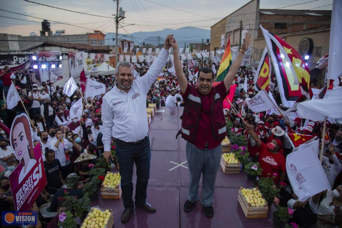 El PRD pierde a Elias Ibarra; se suma al proyecto de Bedolla