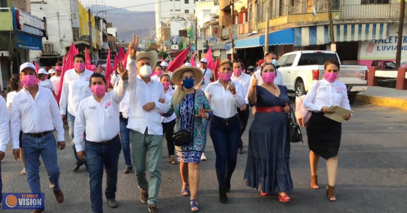 Sólo un gobierno limpio puede dar certidumbre y seguridad: Cristóbal Arias 