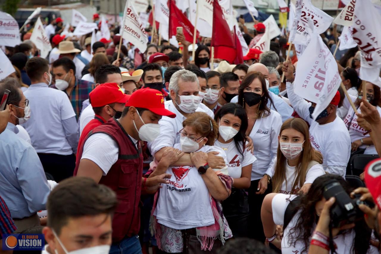 Morena alineará a diputados, alcalde y gobernador en plan conjunto por Morelia: Bedolla