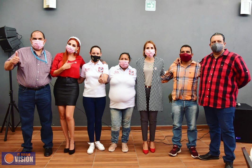 Líderes del sector popular respaldan proyecto de RSP en Morelia