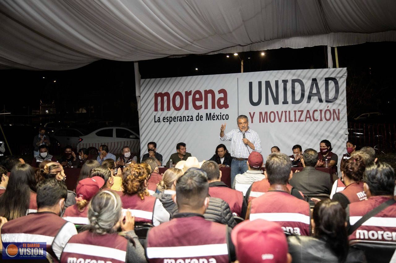 Morelia será el epicentro de la Cuarta Transformación en Michoacán”: Raúl Morón
