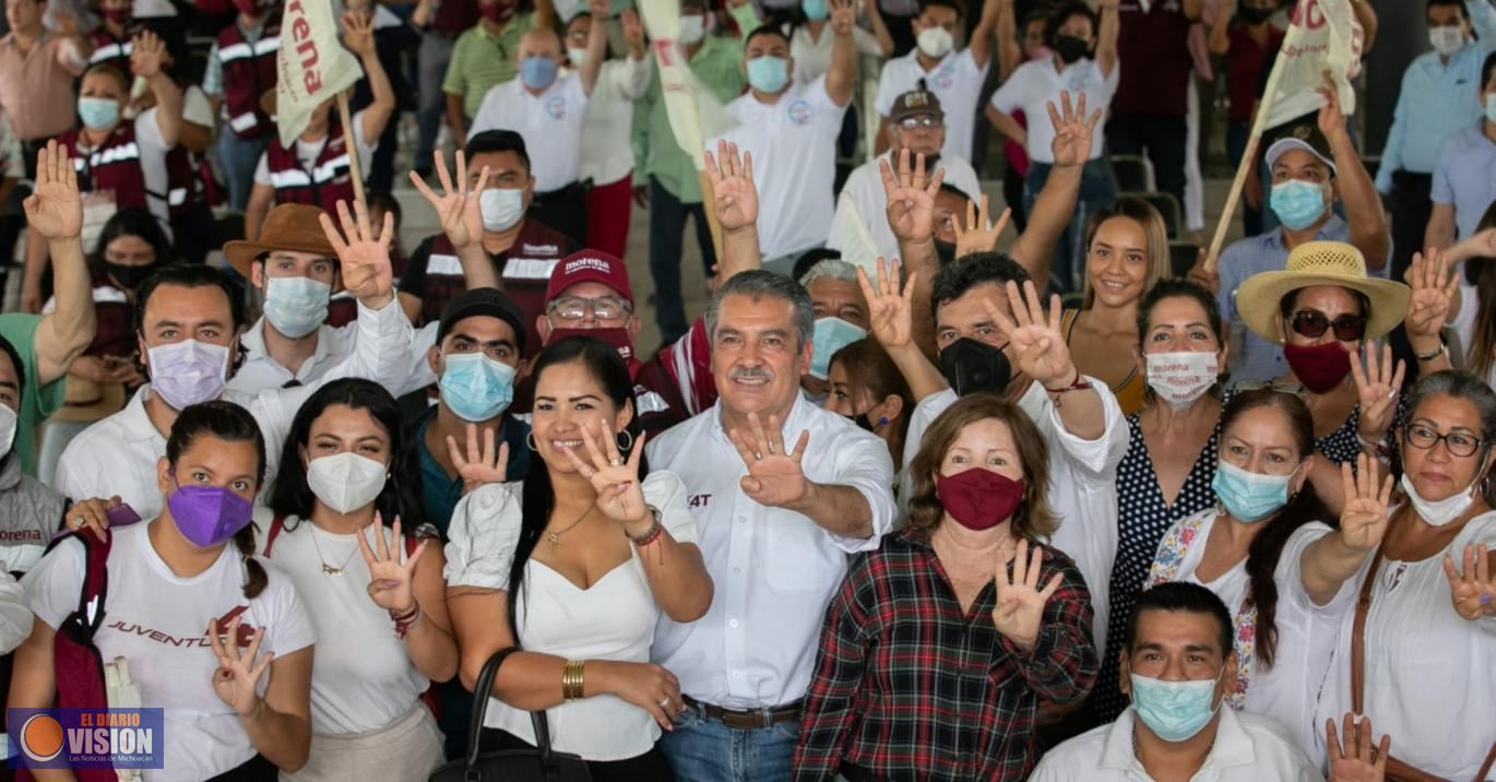 Estructura de Morena en Tierra Caliente, preparada para promover y defender el voto 