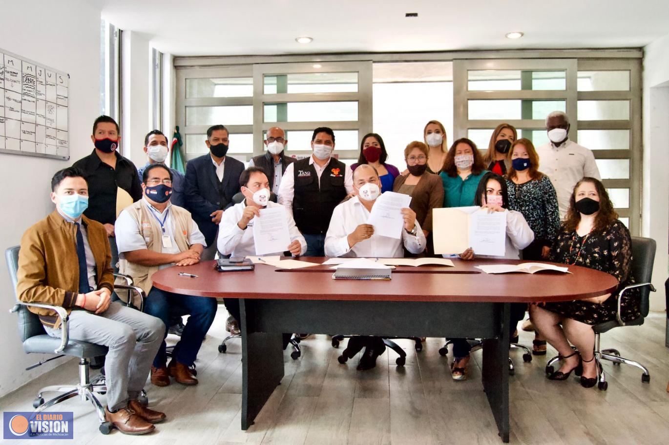 Coalicion Migrante de Michoacán, impulsa compromisos con candidatos 