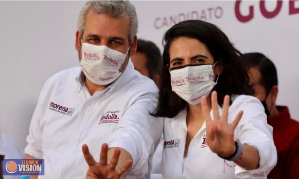 Bedolla encarna y representa, la ilusión de cambio de miles de michoacanos: Giulianna Bugarini
