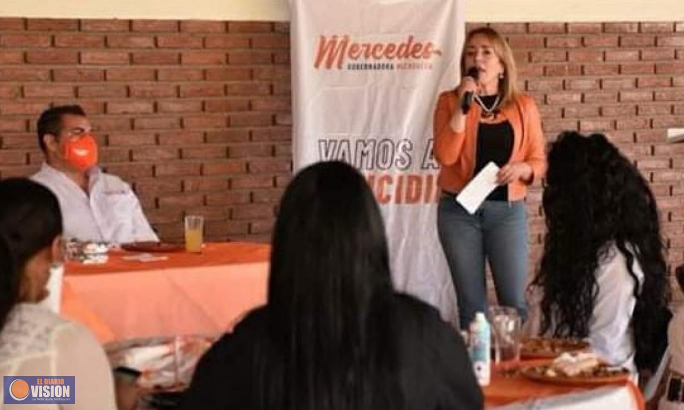 La creación del Consejo Michoacán, conformado por 7 sedes regionales, prioridad: Mercedes Calderón 