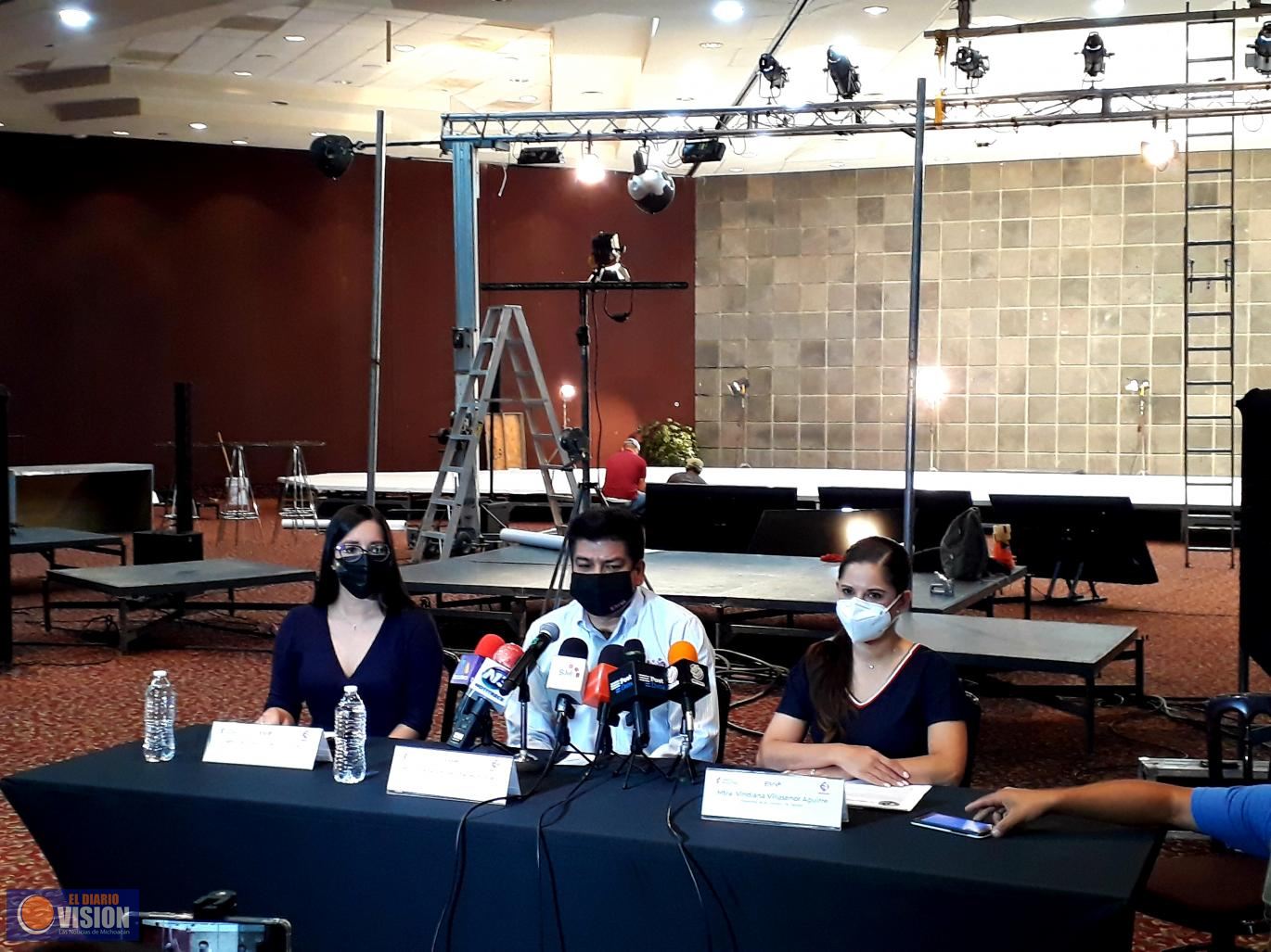 Todo listo, para el segundo debate entre candidatos, al Gobierno de Michoacán