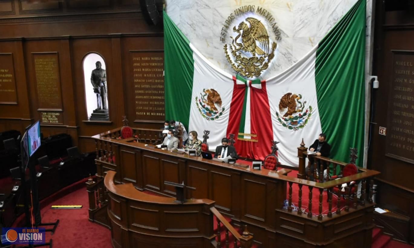 Avalan diputados modificaciones constitucionales en materia del nombre del estado de Michoacán