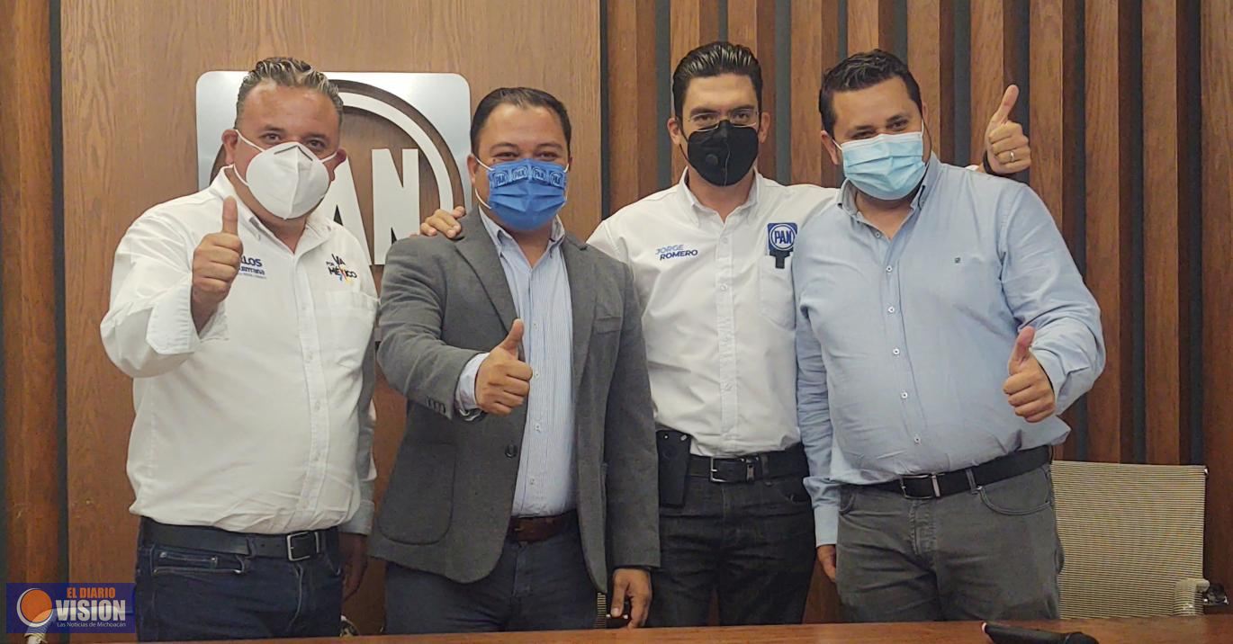 Las y los próximos diputados federales del PAN sacarán a Michoacán adelante