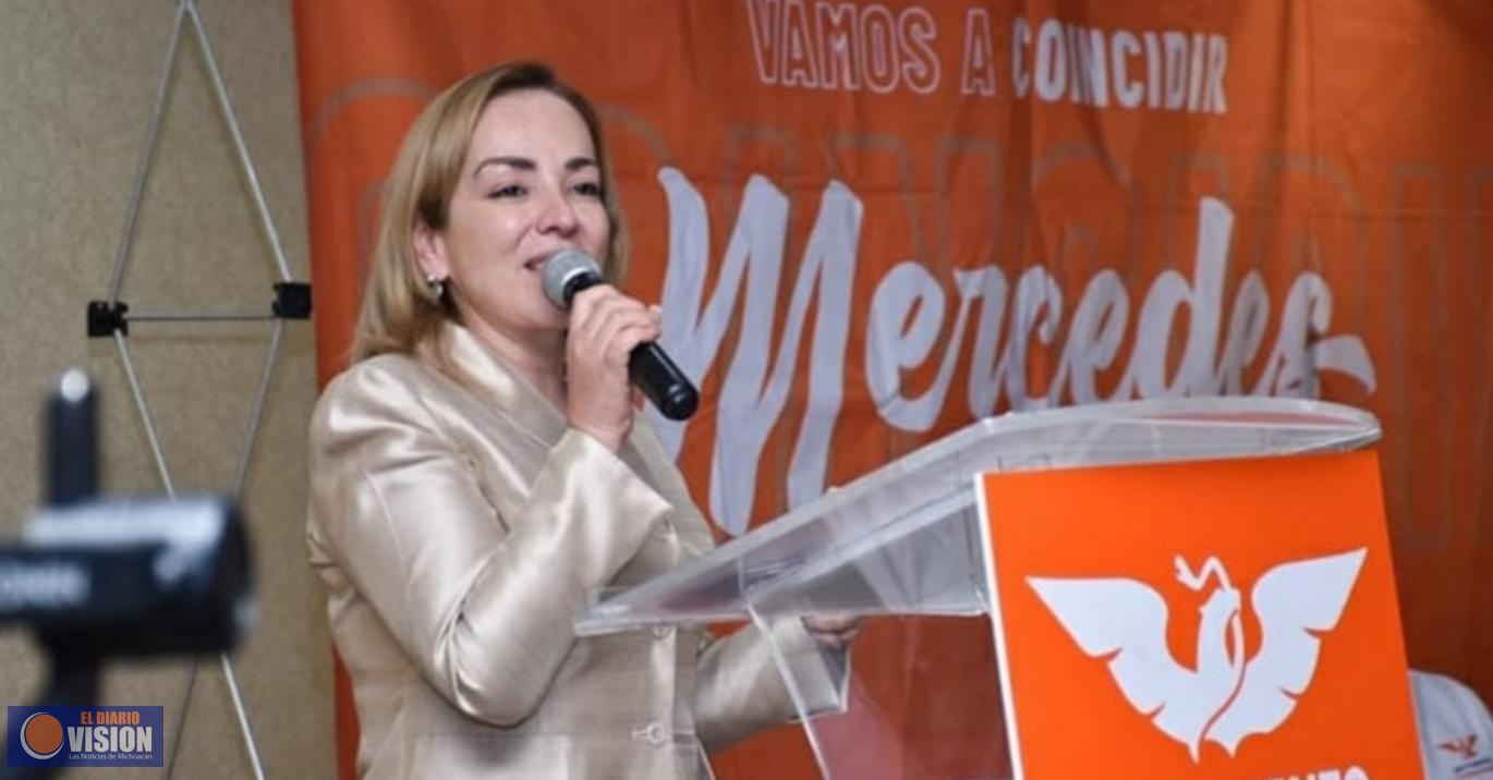 Mercedes Calderón, presenta Plan de Gobierno