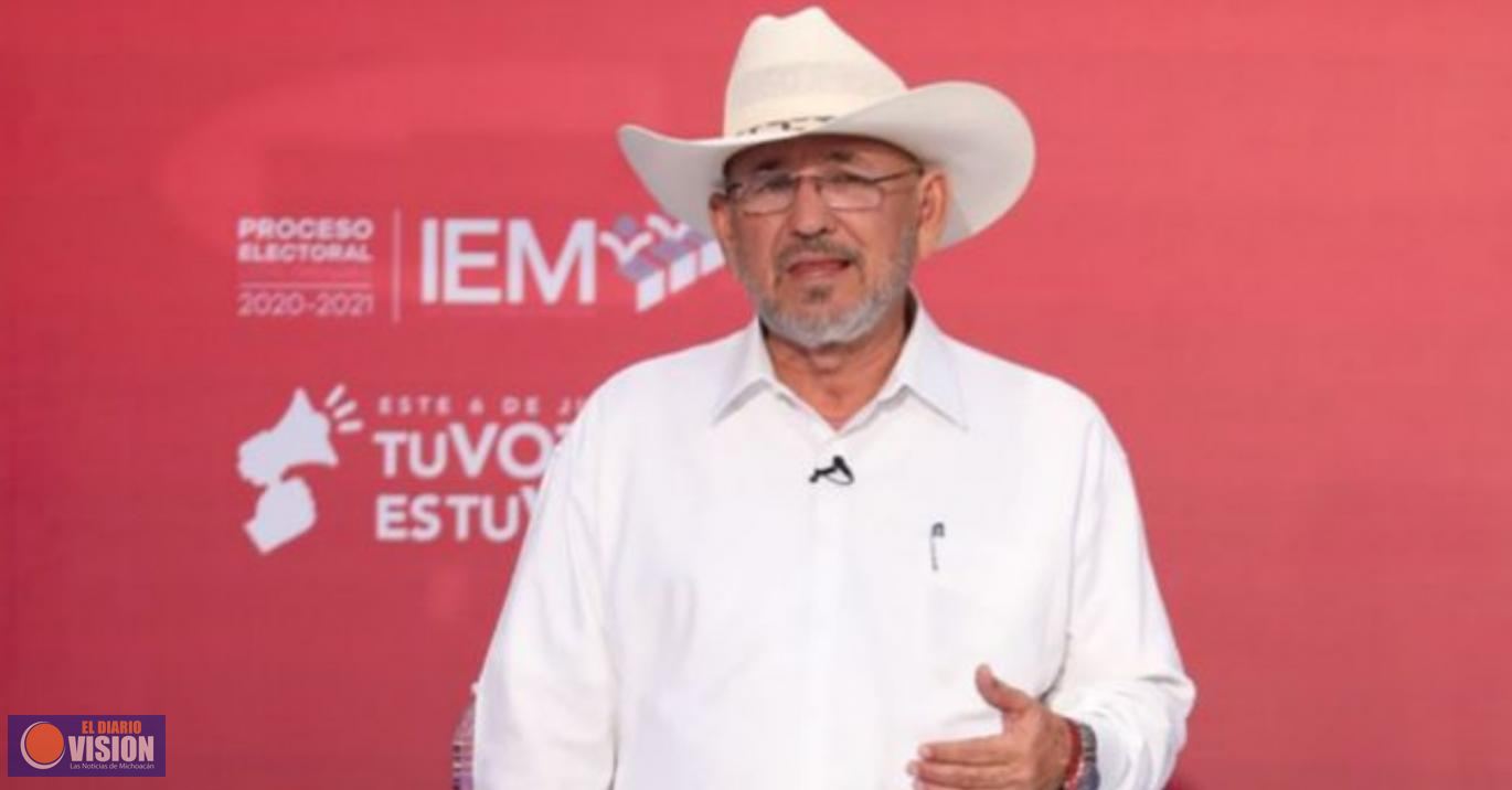 Nos tienen abandonados y todavía quieren seguir gobernando: Hipólito Mora.