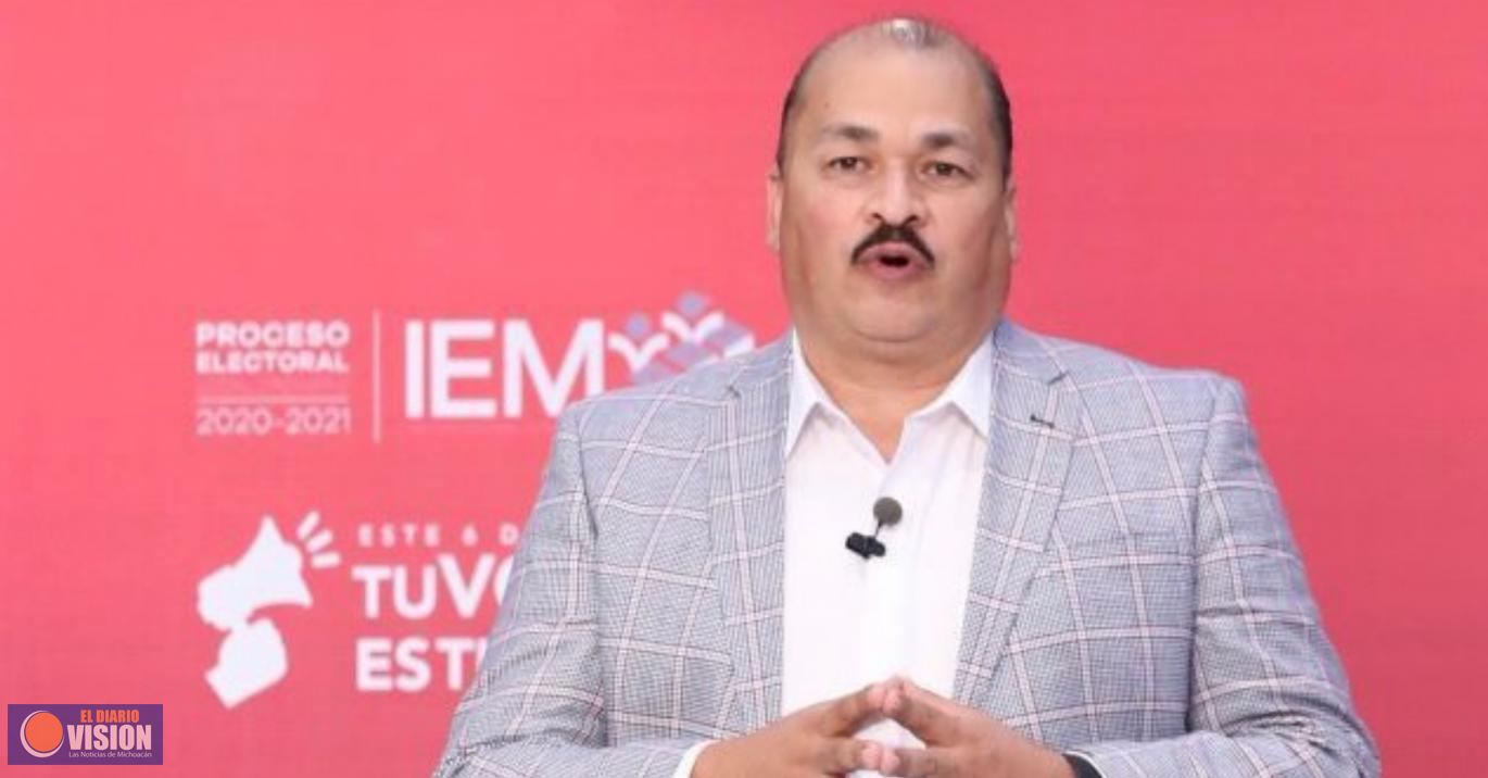 Abraham Sánchez ratificó ser un candidato de propuestas y no de descalificaciones.