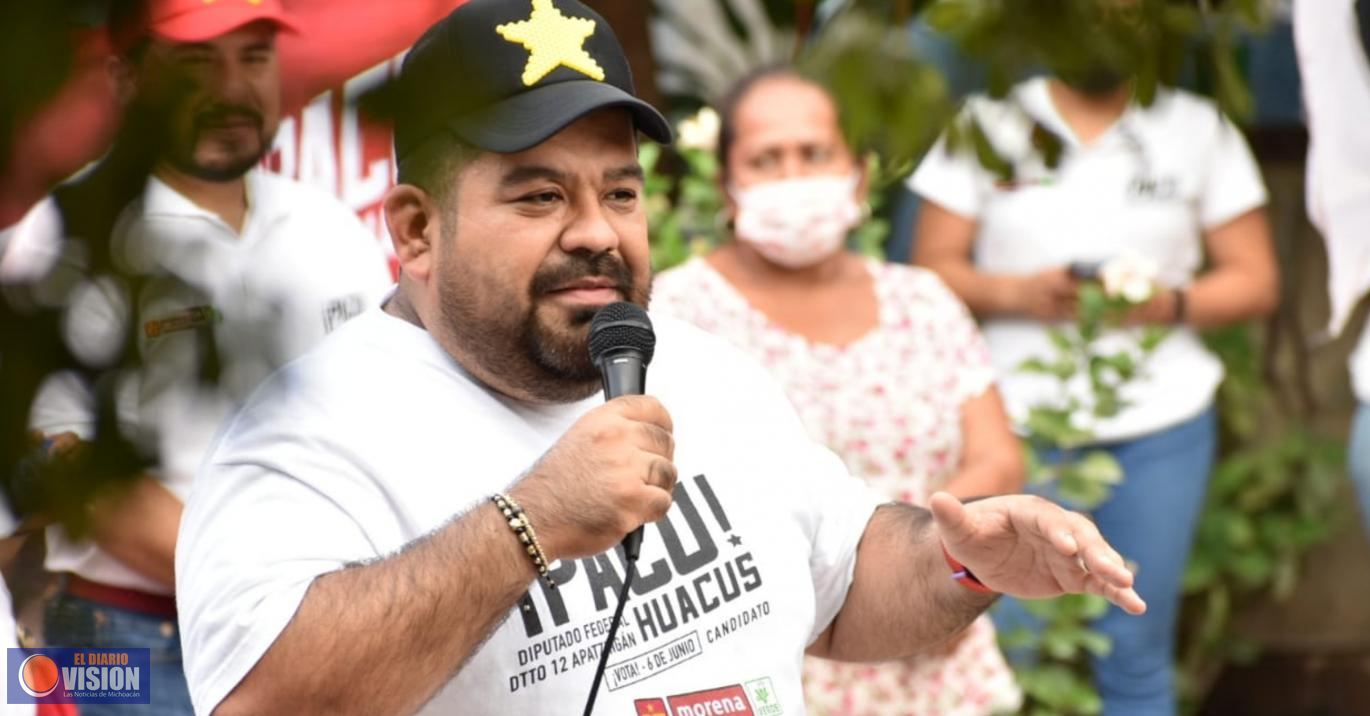 El compromiso incorporar a los trabajadores de México a un régimen de justicia salarial: Paco Huacus