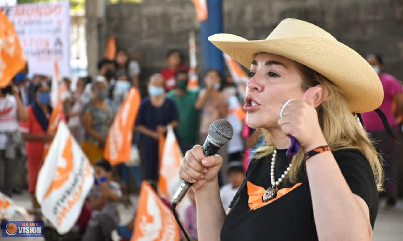 Mercedes Calderón: ¡Ya basta de violencia!  