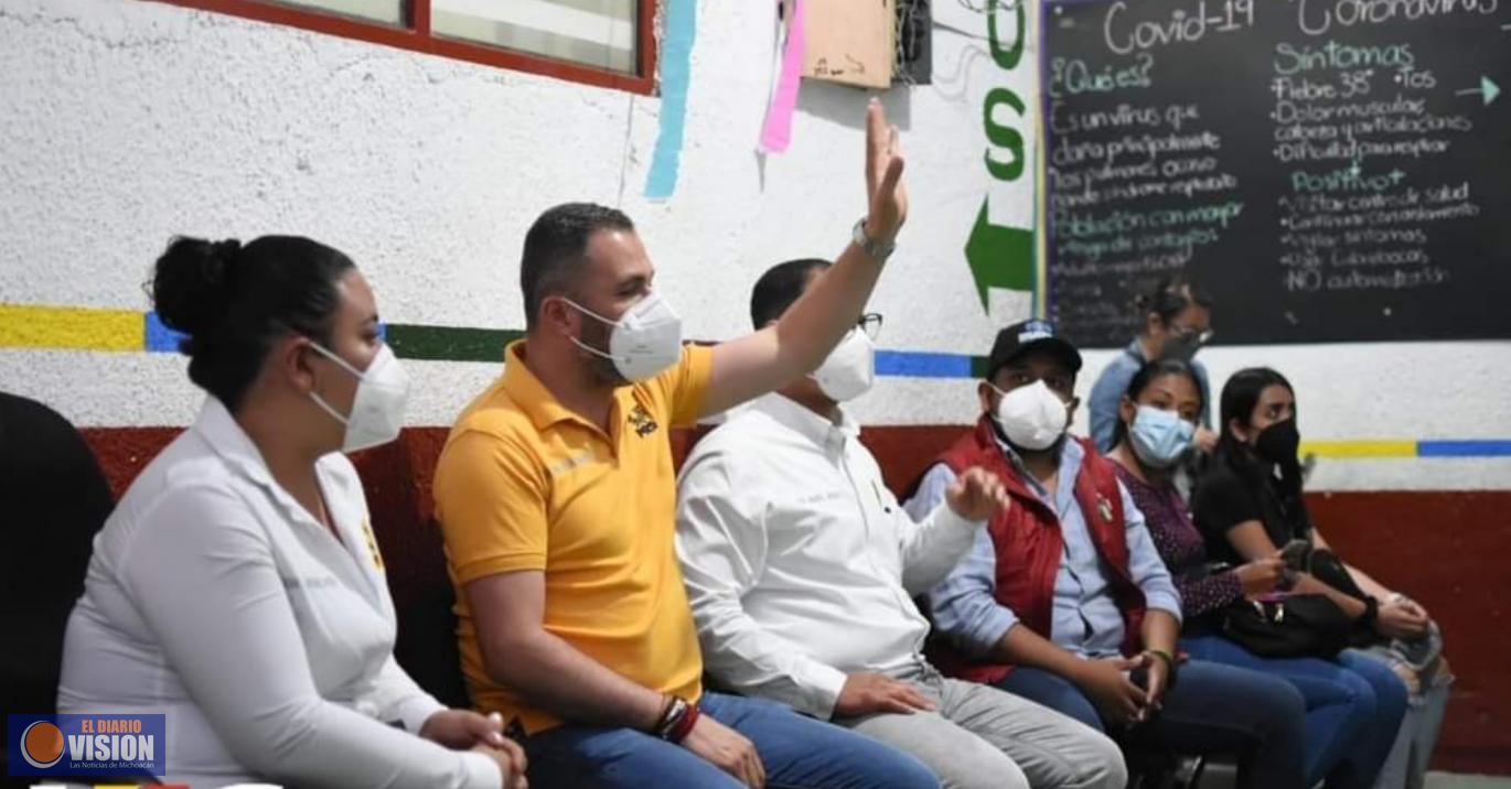Luis Felipe León Balbanera, dará continuidad a los proyectos de la Unión de Comerciantes Morelos