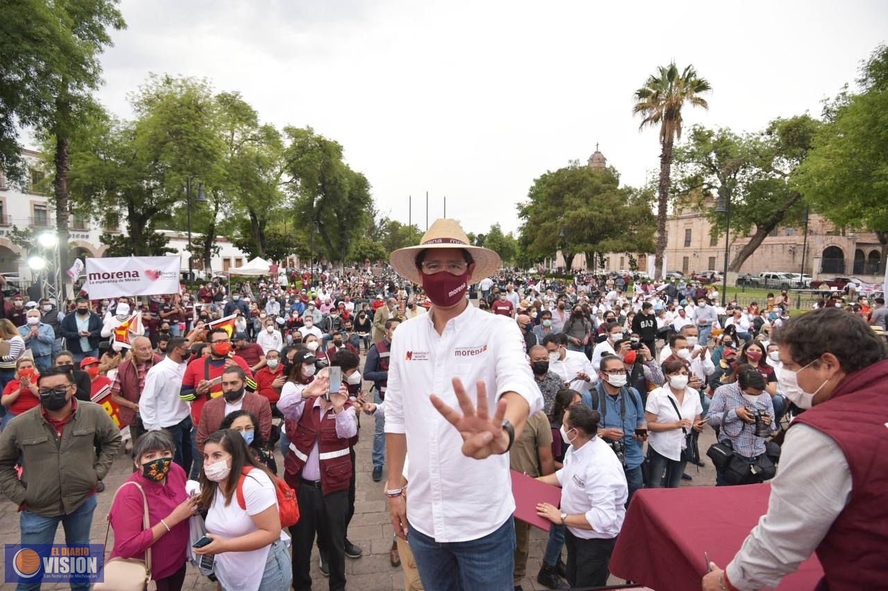 Iván Pérez Negrón refrenda Acuerdo por la Unidad y la Esperanza
