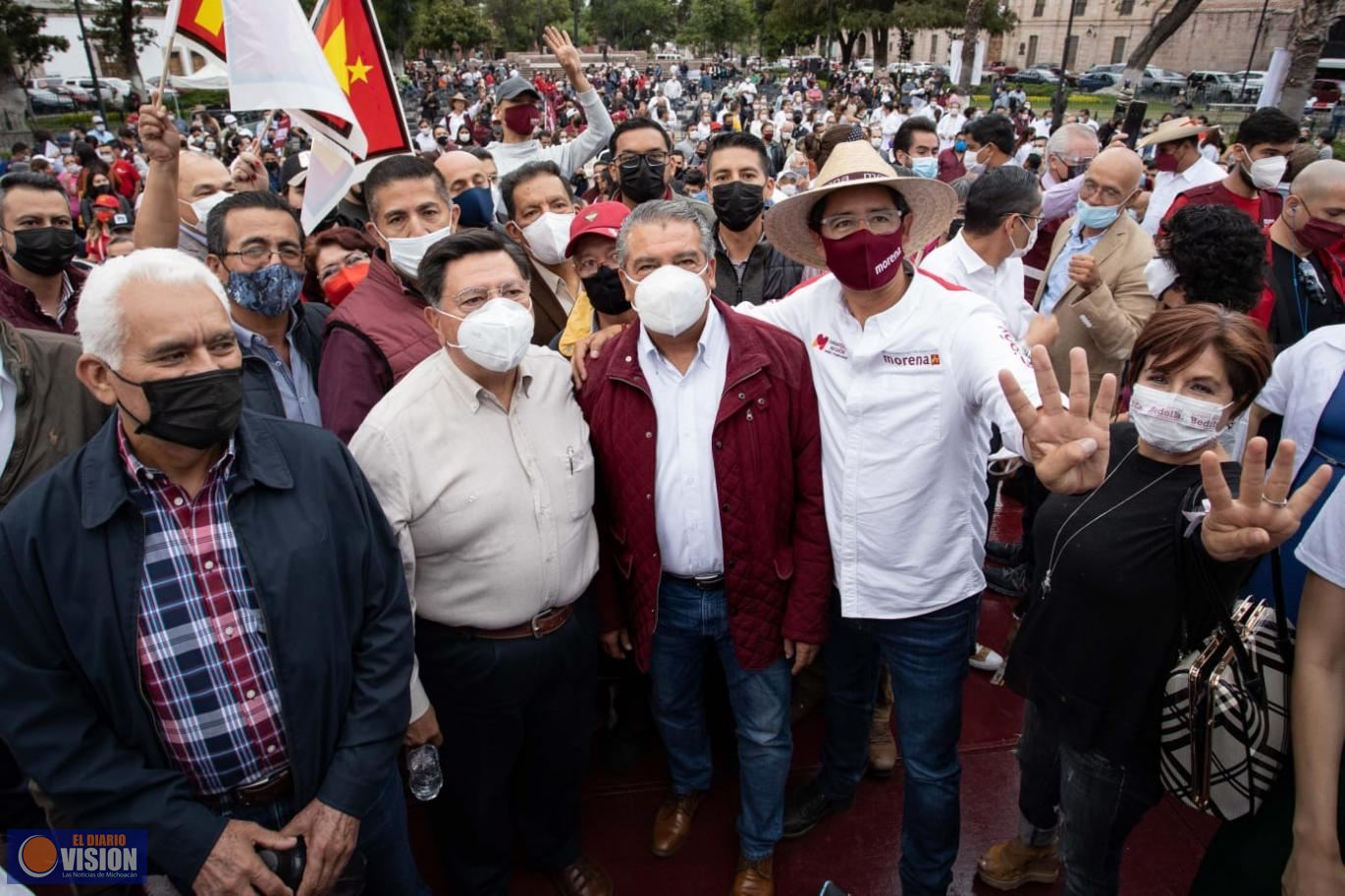 Con el Acuerdo por la Unidad, damos un pasó fundamental por el bienestar de Michoacán: Raúl Morón