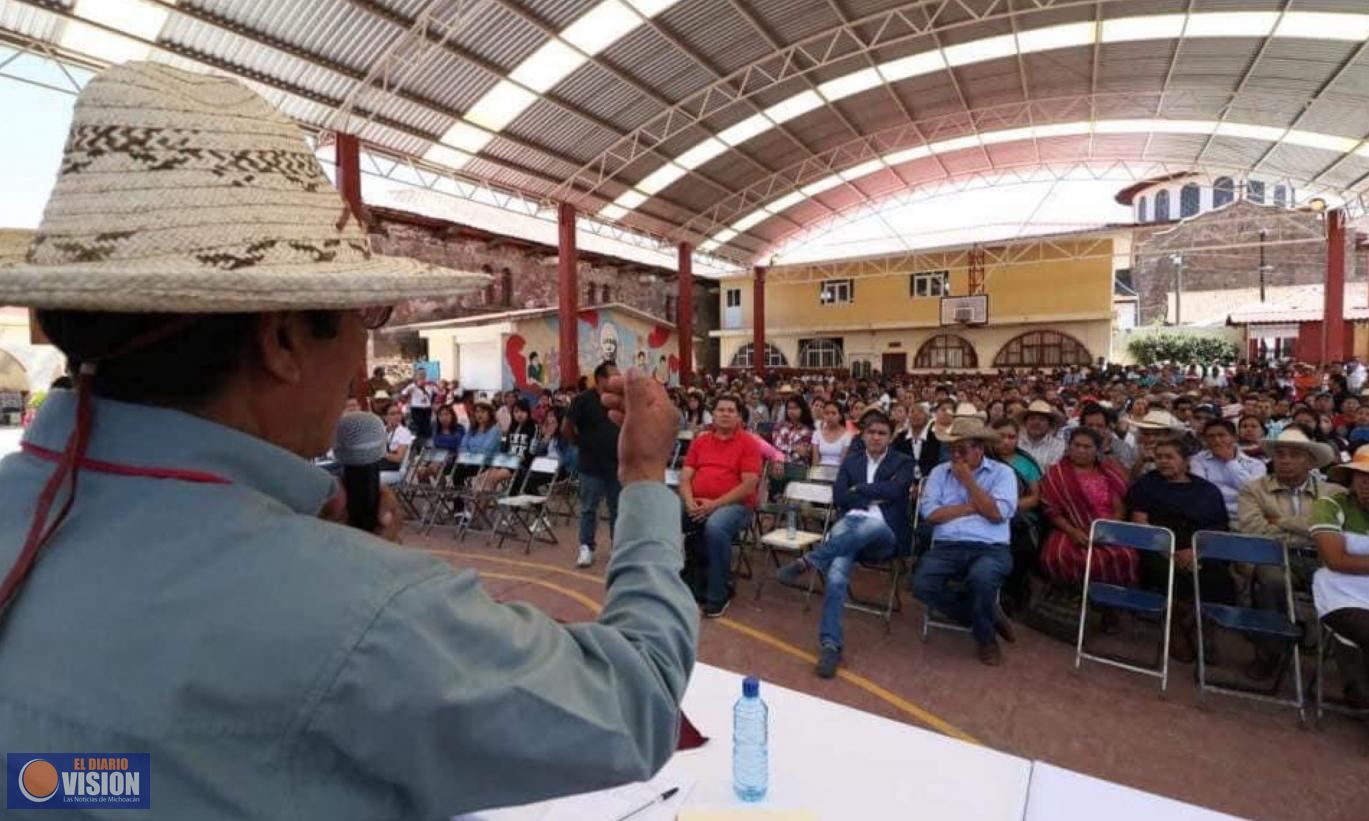 Renovación del Concejo Mayor de Gobierno de Cherán será el 23 de mayo