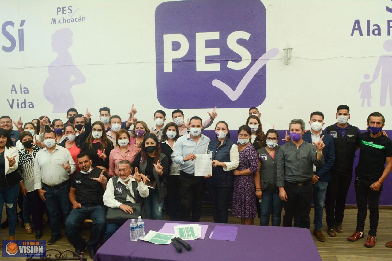 Candidatos del PES, Firman Compromiso por la Vida 