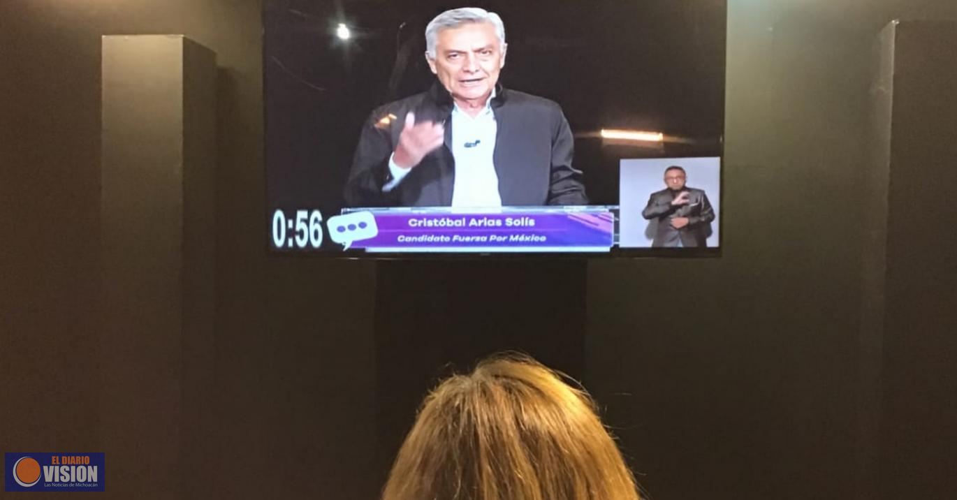 Represento la única opción de cambio: Cristóbal Arias 