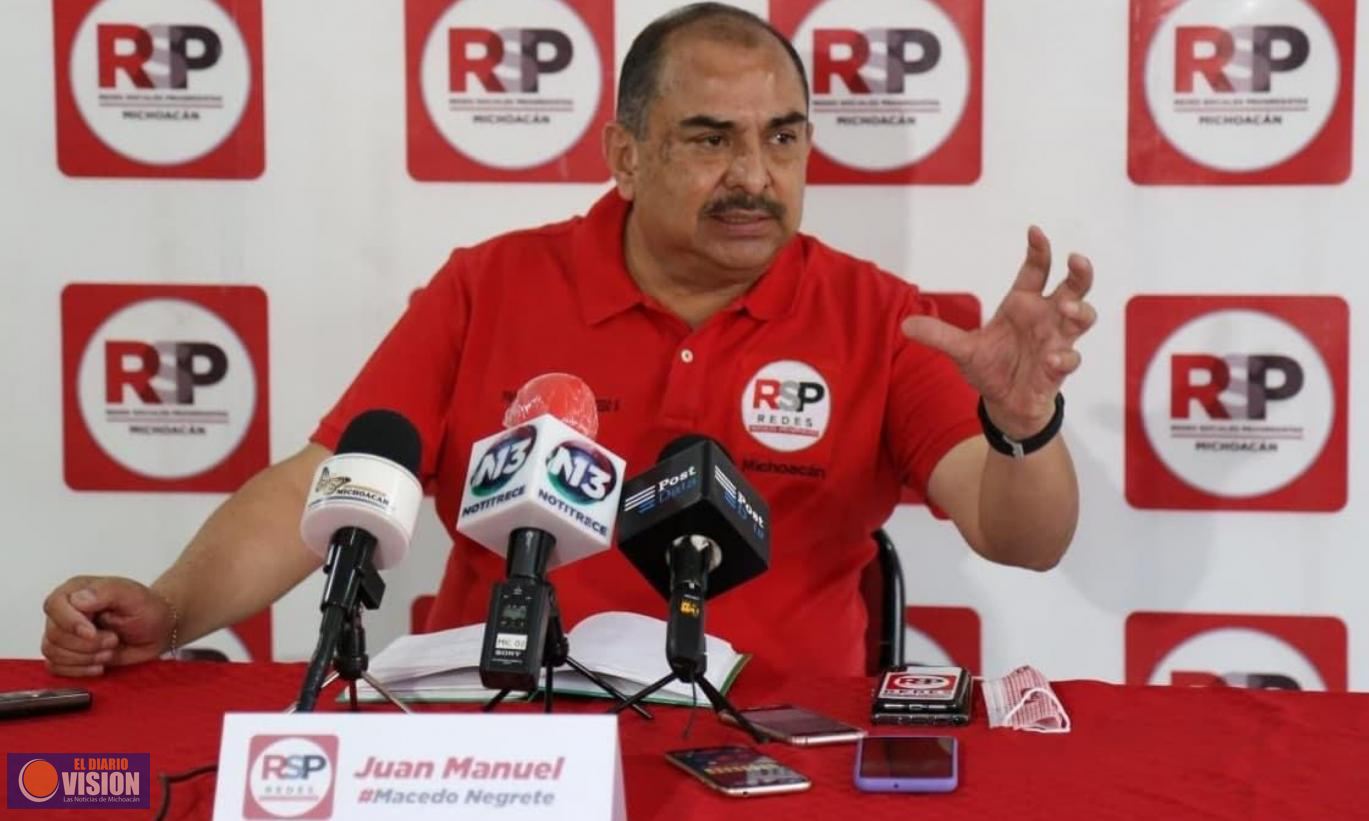 Abraham Sánchez, un oportunista que “se topó con hueso” en RSP: Juan Manuel Macedo 