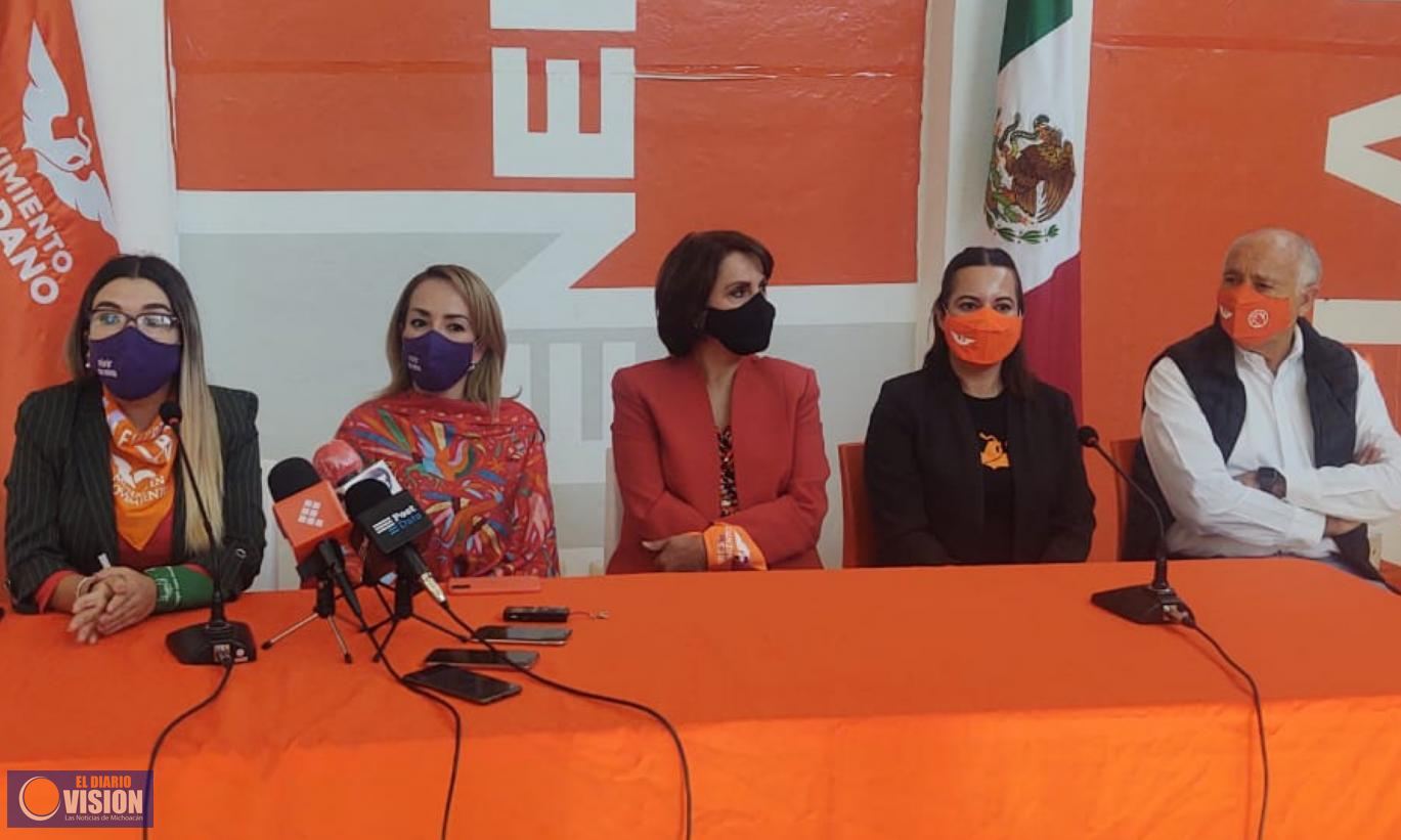 Acompaña Mercedes Calderón campaña 