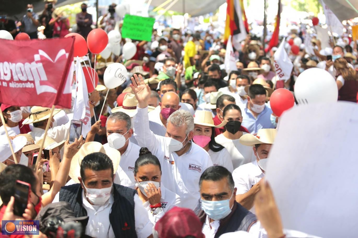 La guerra sucia de Silvano contra Bedolla no detendrán la transformación en Michoacán