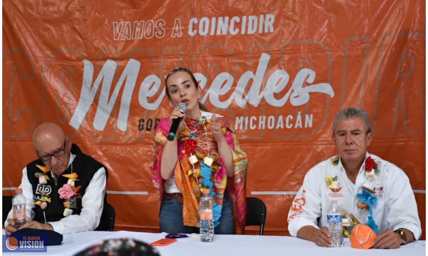 Votar con el corazón y con la razón: Mercedes Calderón  