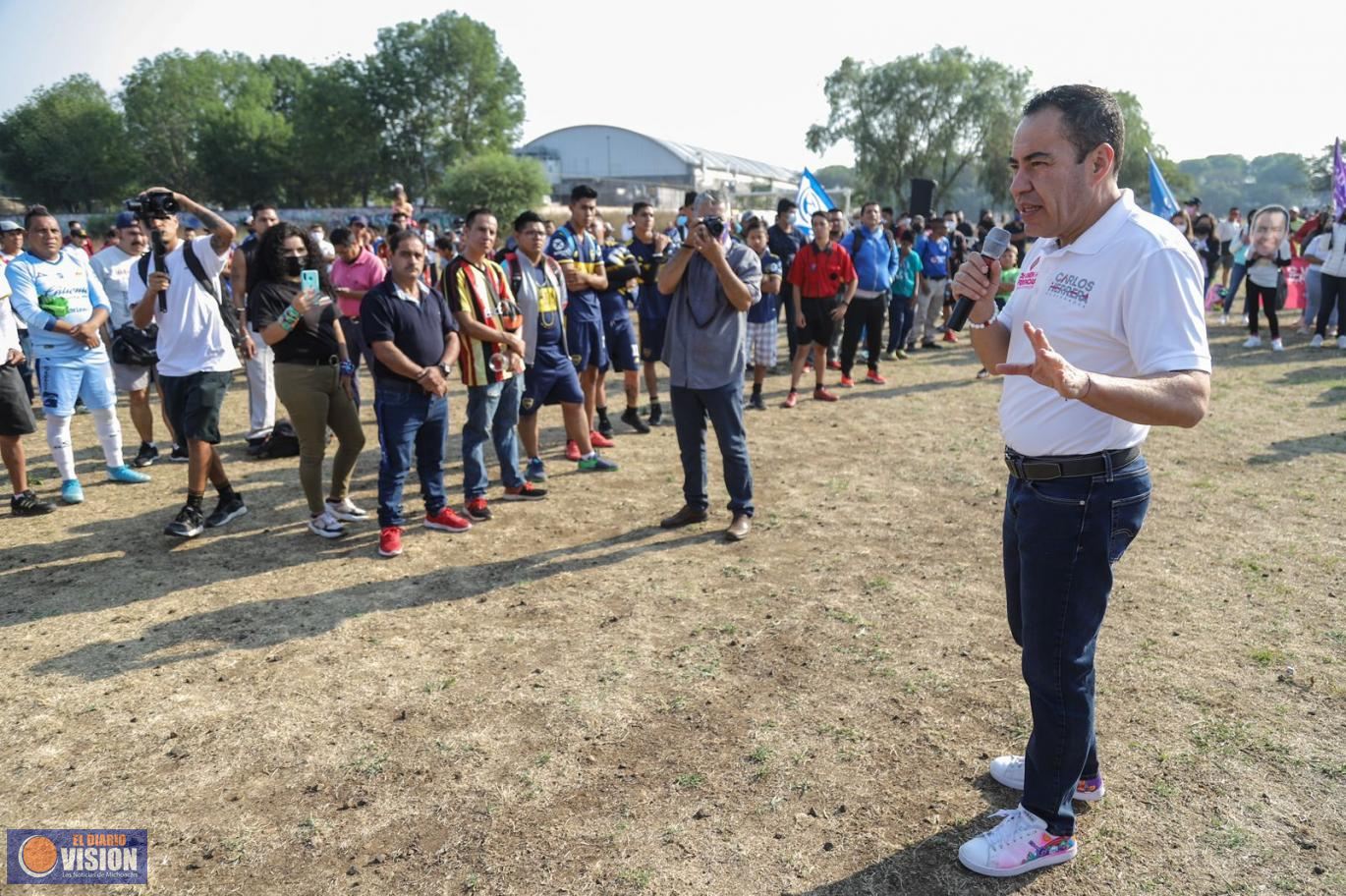 Deporte, el mejor antídoto contra la violencia: Carlos Herrera 