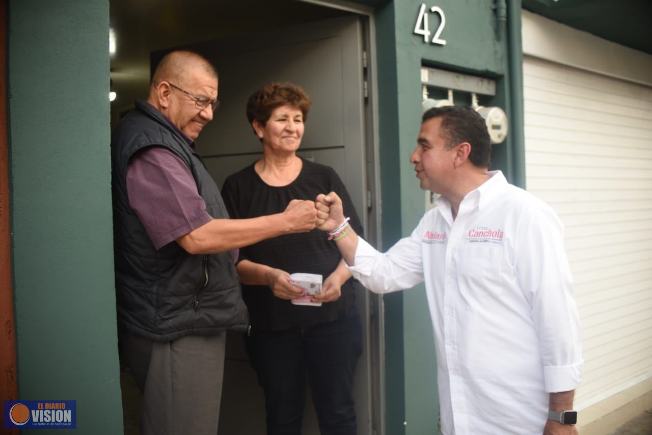 Habitantes del sur de Morelia están despertando a favor de Abelardo Pérez 