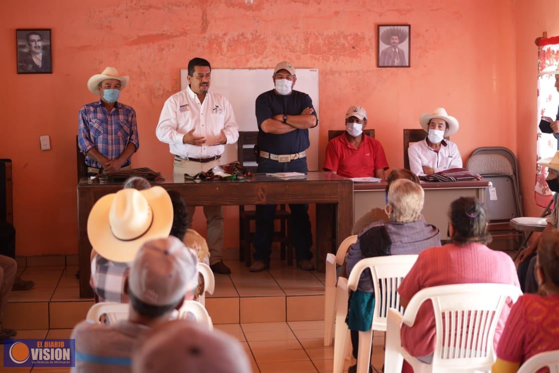 Comunidad Ejidal de San Rafael Coapa va con Roberto Carlos López García