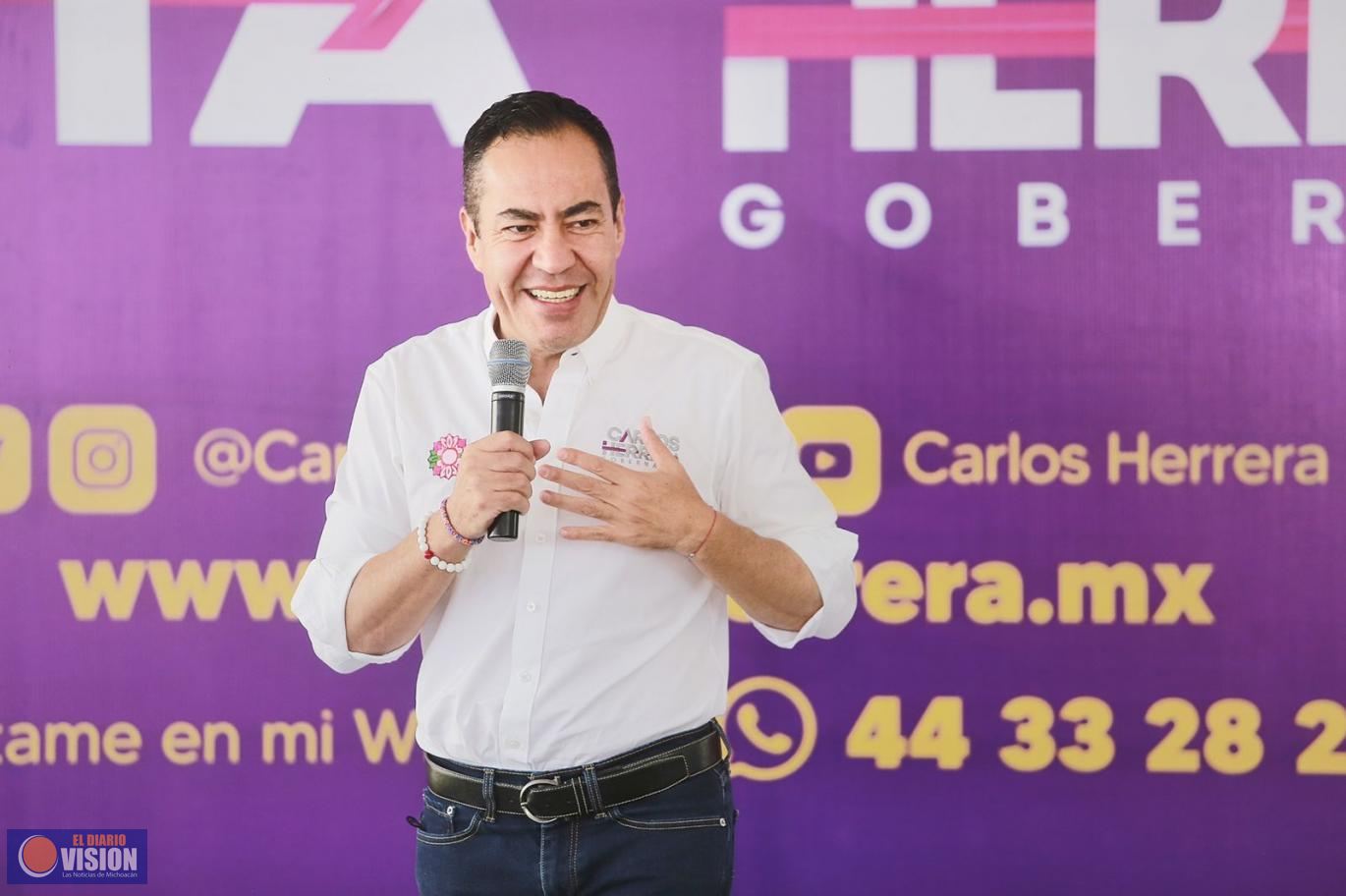 Convoca Carlos Herrera a un acuerdo de paz con el magisterio