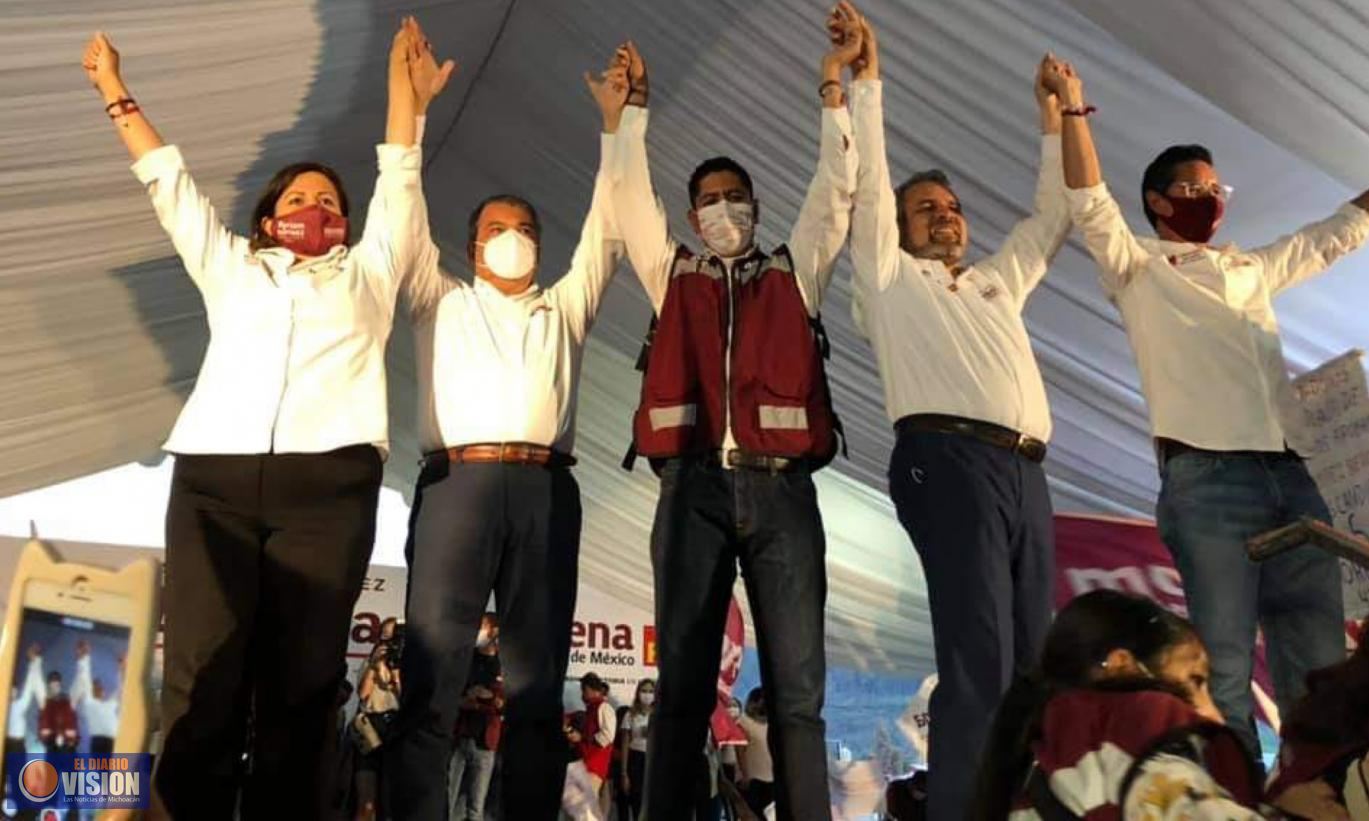 La 4T será una realidad en Michoacán: Rubén Arróniz Vázquez