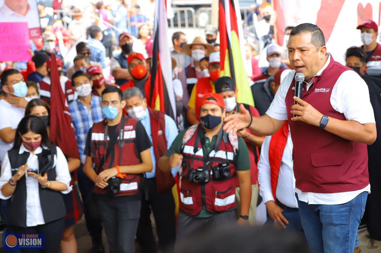 El 06 de junio en unidad vamos a defender la esperanza: Juan Carlos Barragán